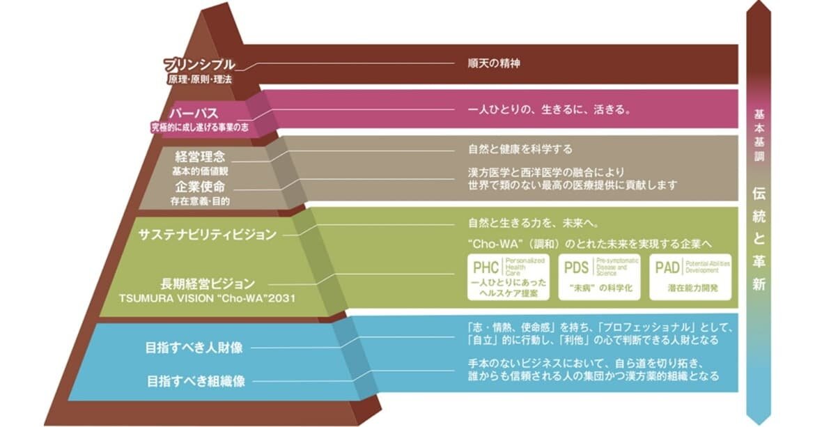 TSUMURA GROUP DNA Pyramid(ツムラグループDNAピラミッド)